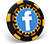 Facebook icon for The Real Deal Fun Casino link to Facebook
