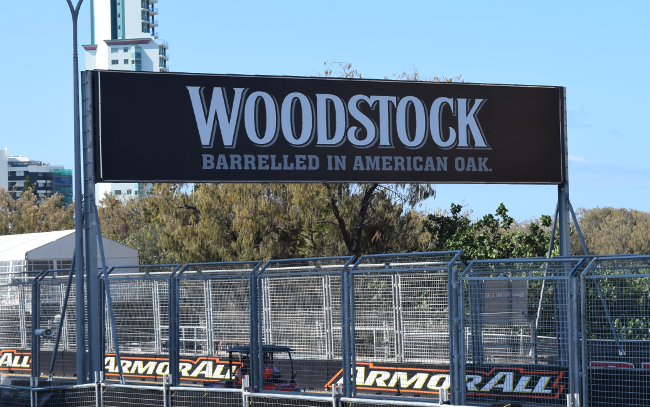 Woodstock Branding on the Gold Coast 600 track 2015