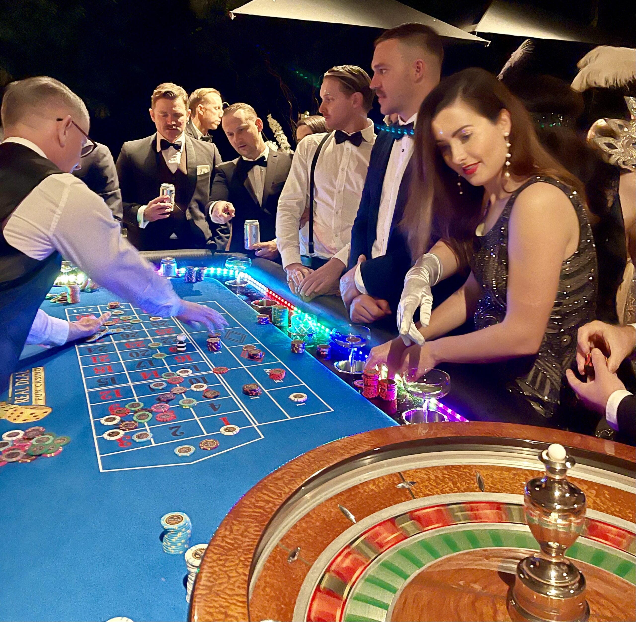 Roulette Table Hire by The Real Deal Fun Casino