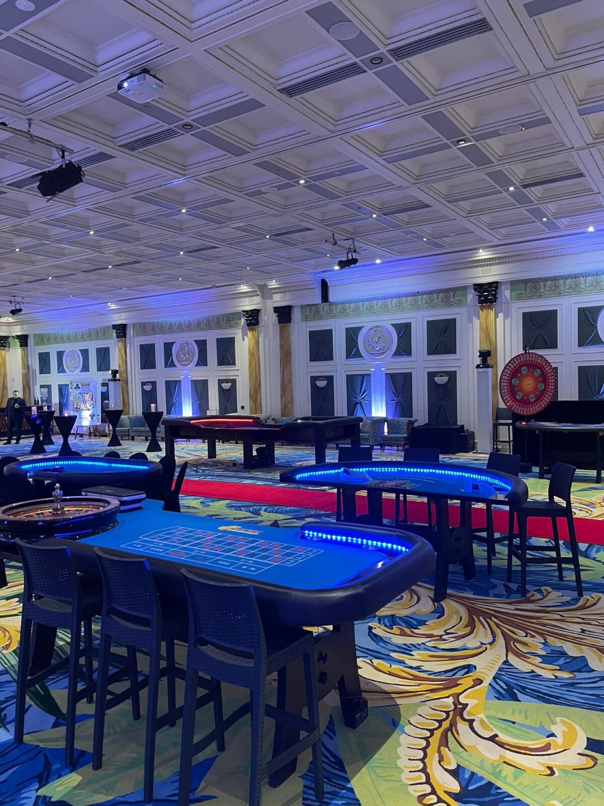 Roulette table hire @ Palazzo Versace