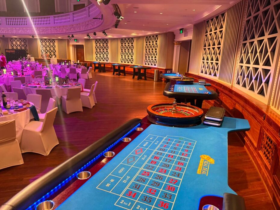 Casino tables—The 20th Queensland WaterAid Gala Ball